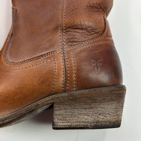 Perfect Frye Carson Pull-On Tall Leather Boots - Picture 4 of 8